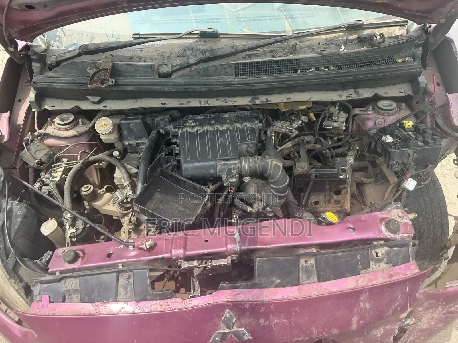 Mitsubishi Mirage 2014 Pink