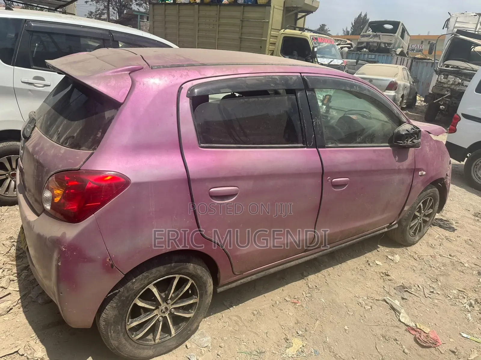 Mitsubishi Mirage 2014 Pink