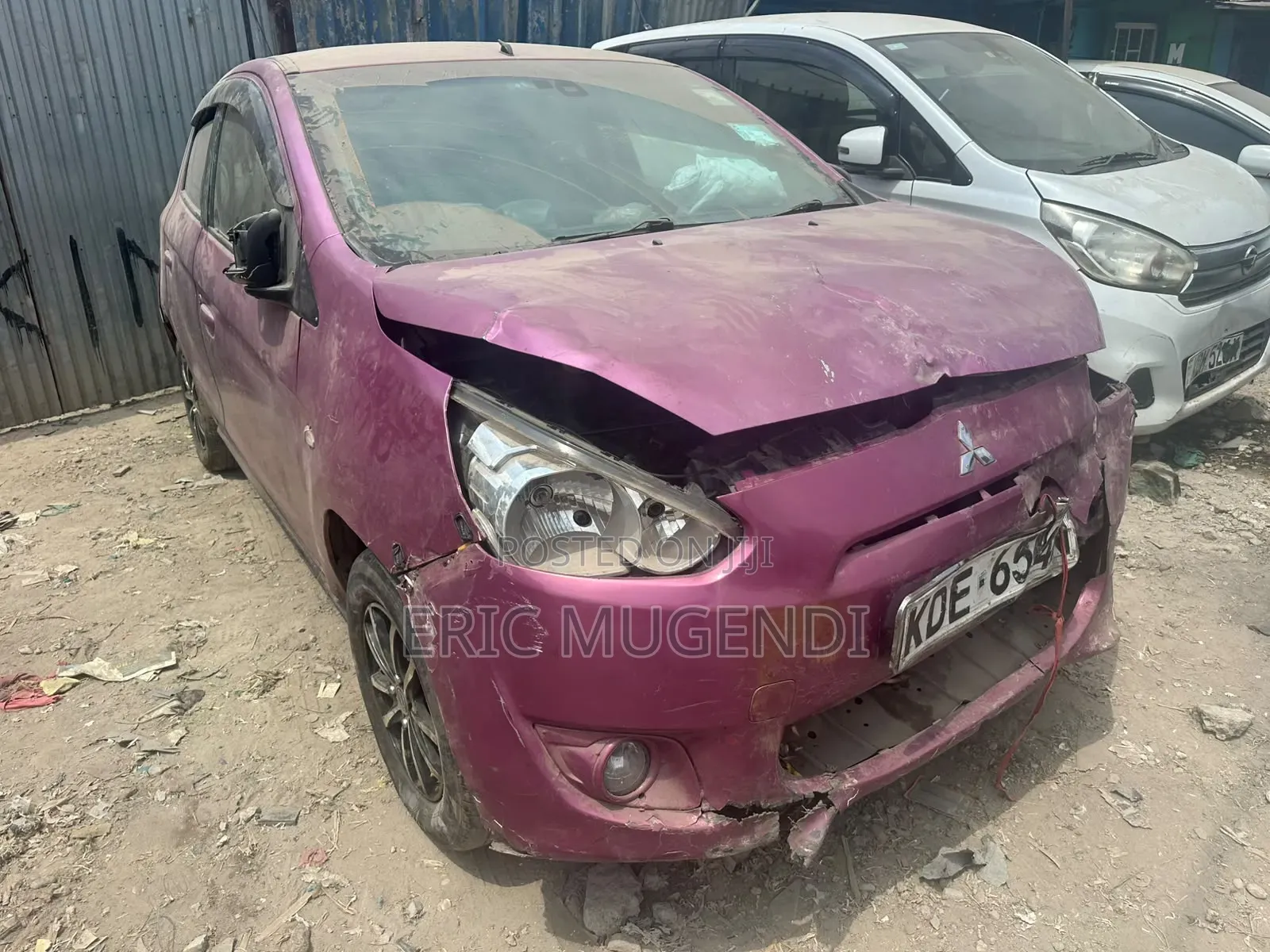 Mitsubishi Mirage 2014 Pink