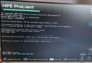 Server HP ProLiant ML 48GB Intel Xeon HDD 2T