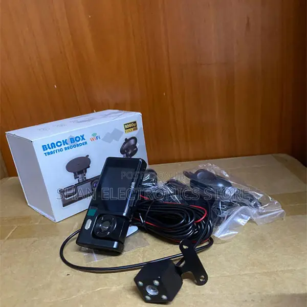 G-Sensor, Loop Recording, Night Vision 3Cam 1080p Car Driving Recorder