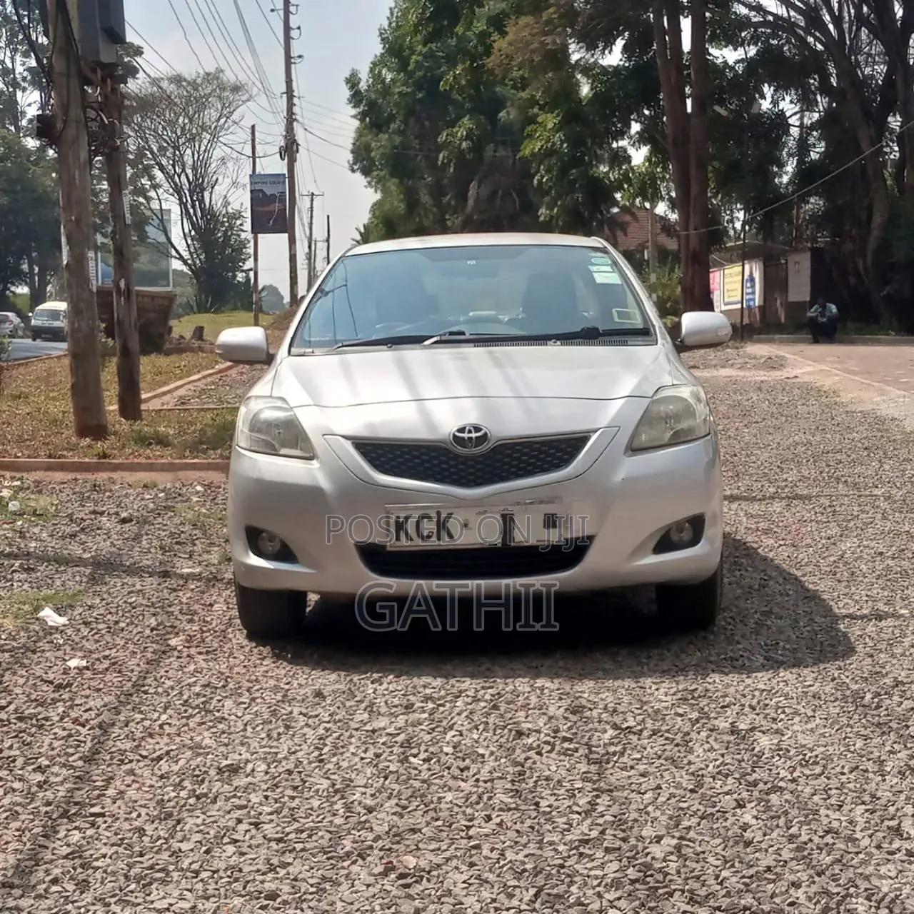 Toyota Belta 2009 Silver