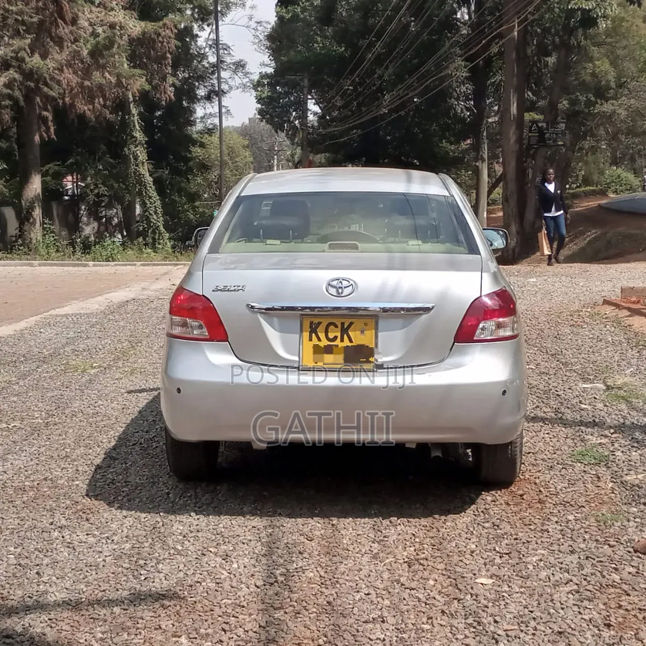Toyota Belta 2009 Silver