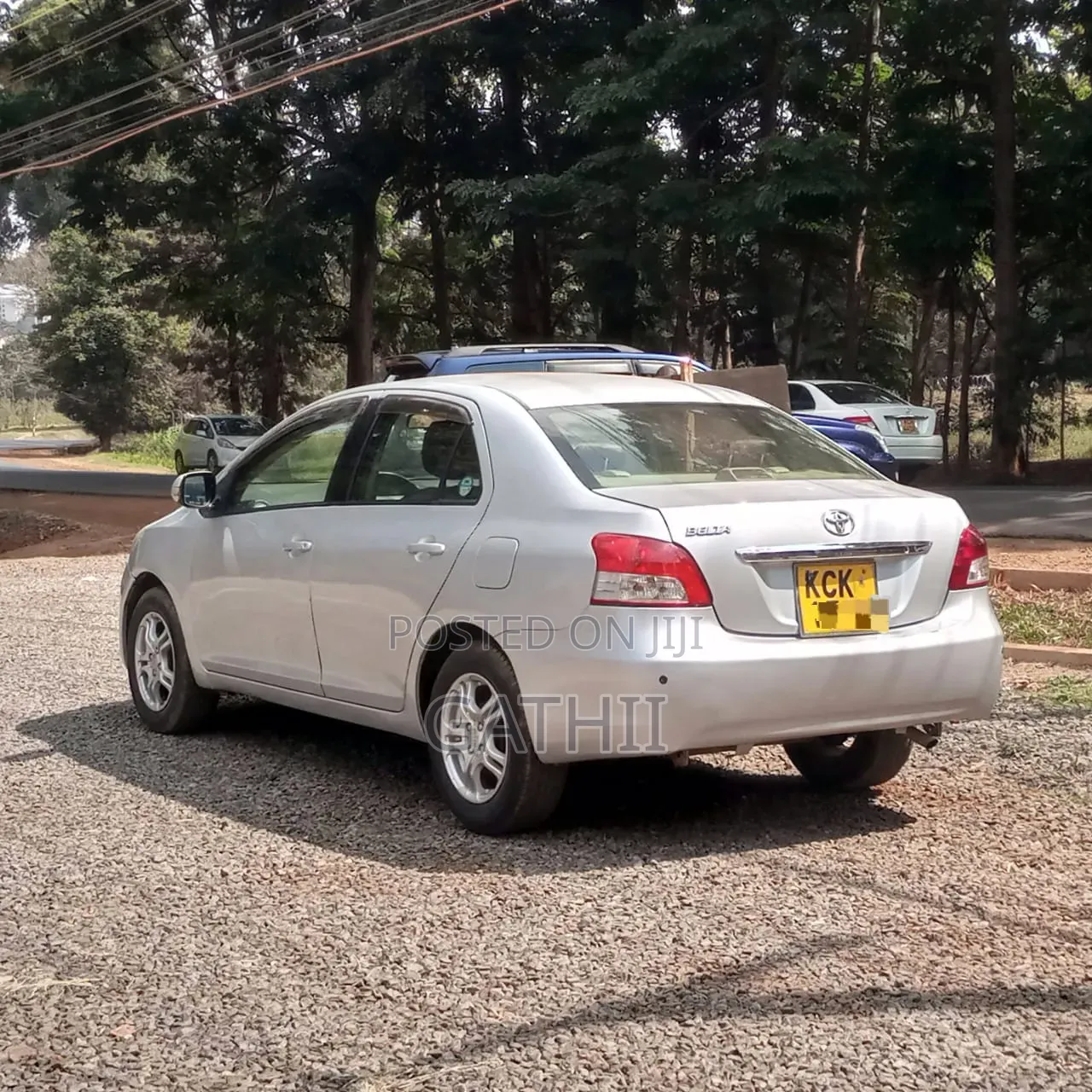 Toyota Belta 2009 Silver