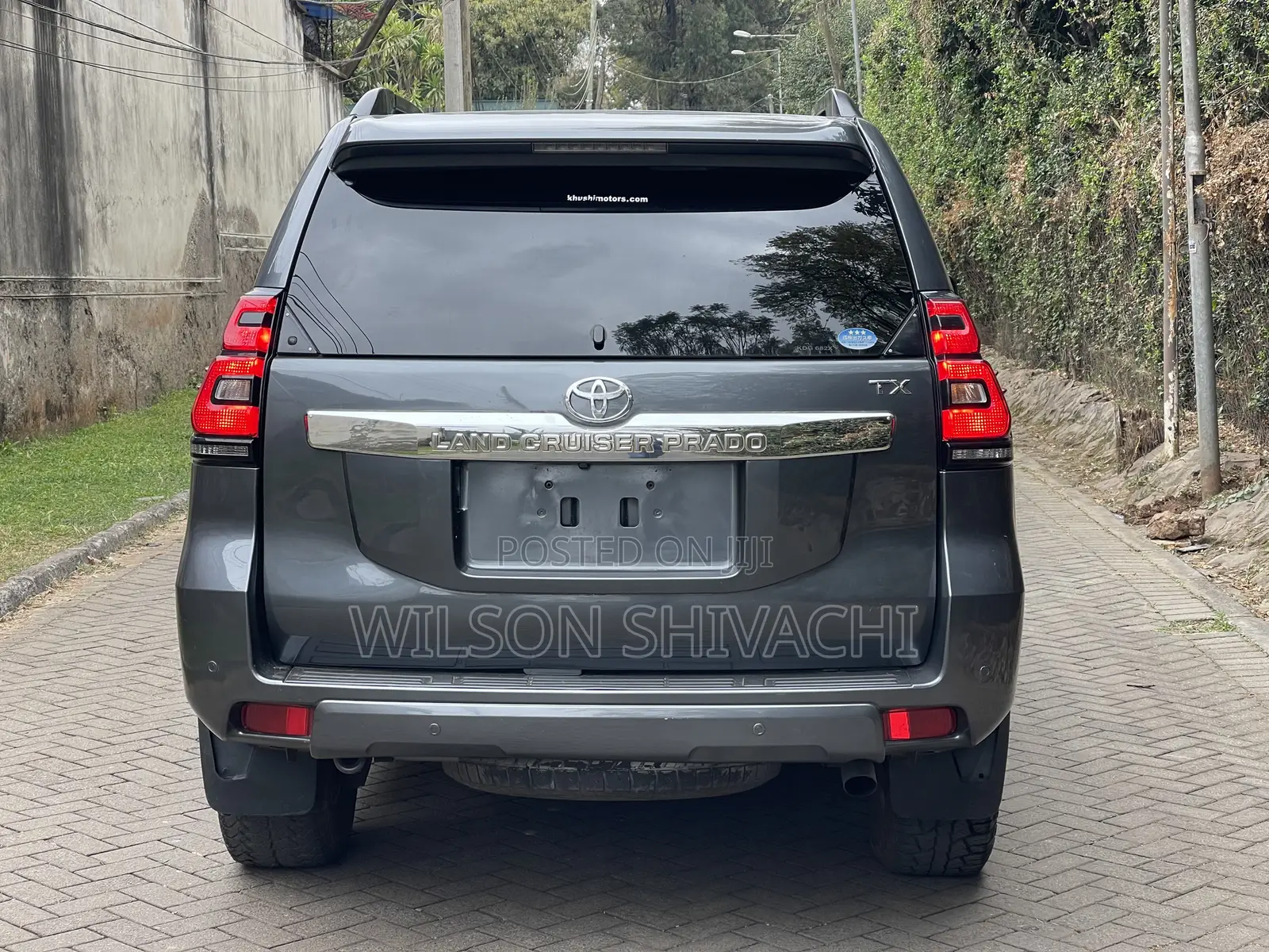 Toyota Land Cruiser Prado 2014 Gray
