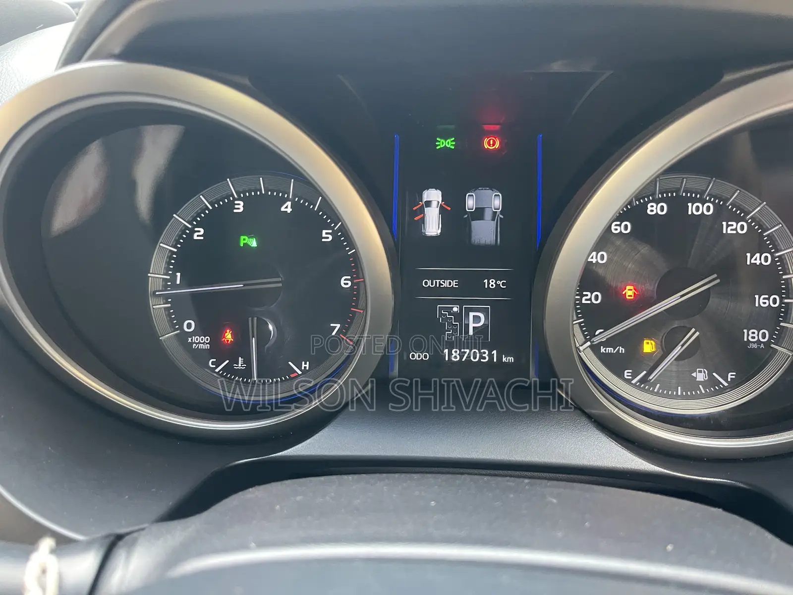 Toyota Land Cruiser Prado 2014 Gray