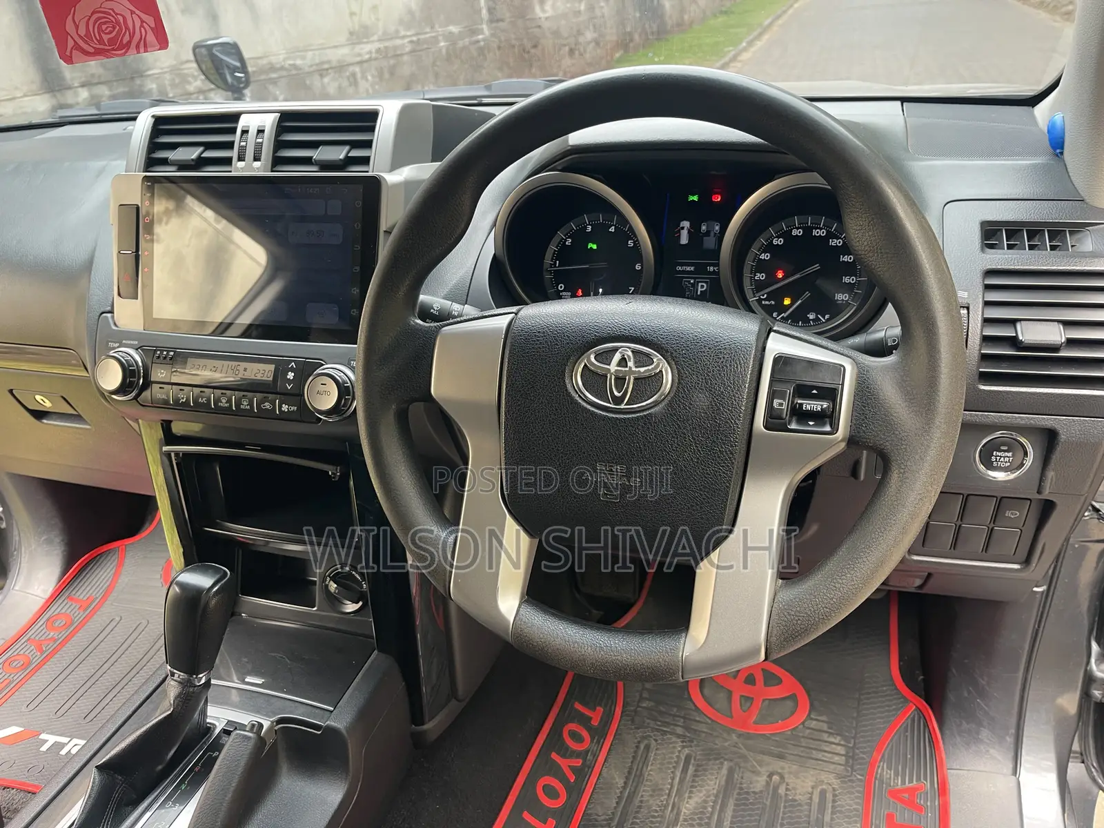 Toyota Land Cruiser Prado 2014 Gray