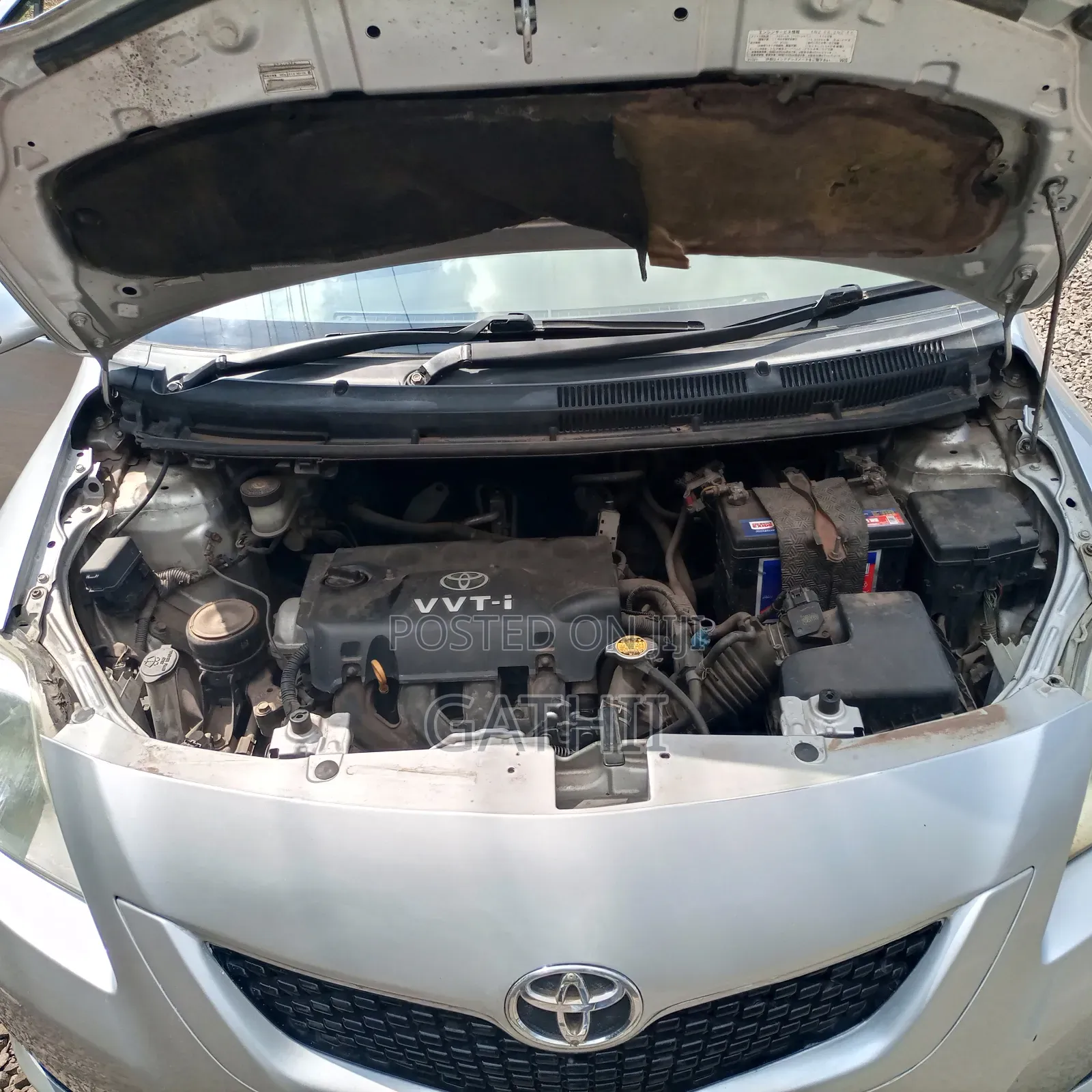 Toyota Belta 2009 Silver