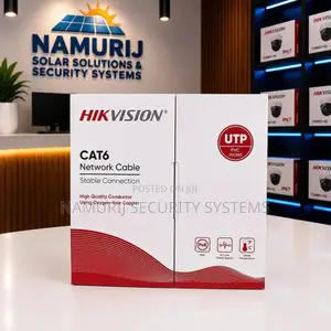 Hikvision CAT6 Pure Copper Cable | Network CCTV Cable