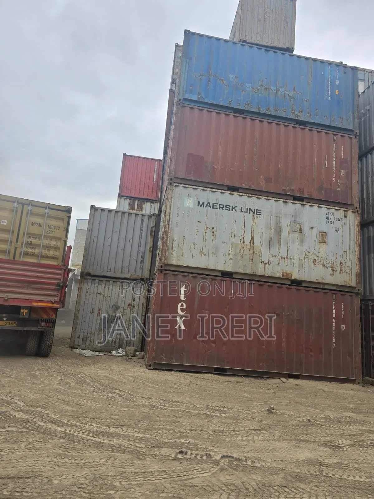 20ft Container Cargo Storage Unit for Sale
