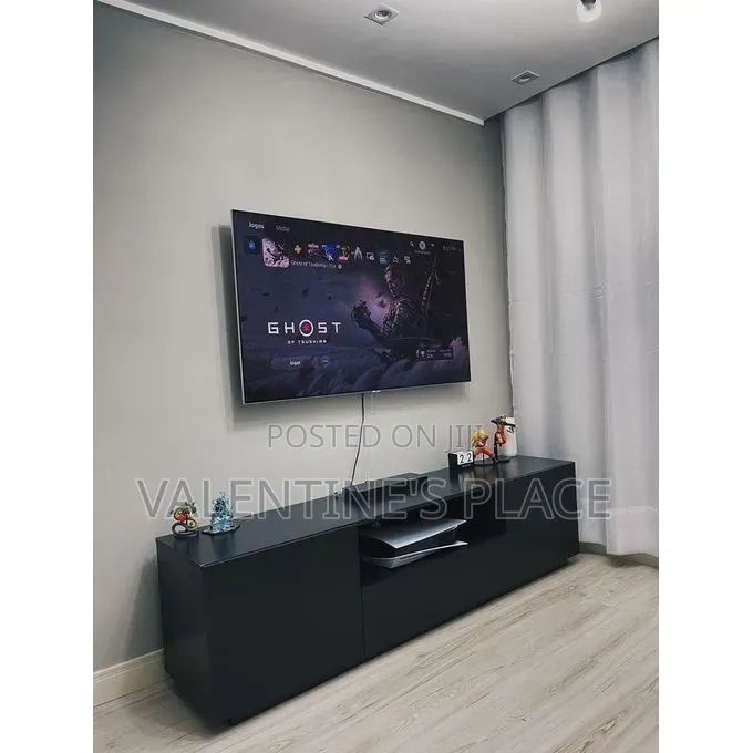 6FT Wooden TV Stand – Modern Design With Storage