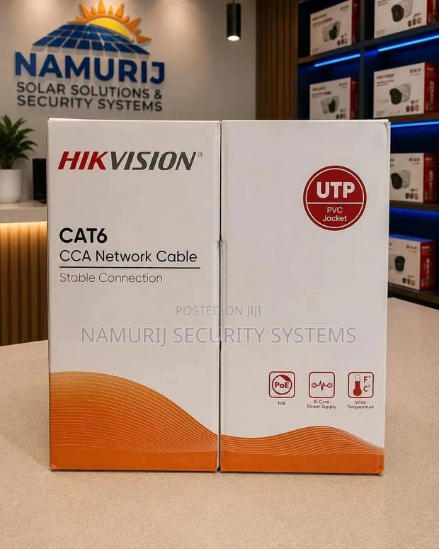 Hikvision CAT6 CCA Network Cable | UTP LAN Cable | CCTV Networking - main view