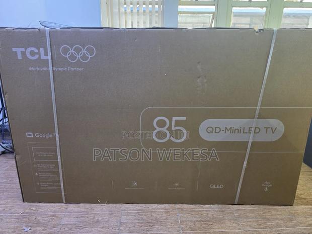TCL 85c6k 85 Inch Premium Qd-Mini Led TV Onkyo Google TV Uhd 144hz