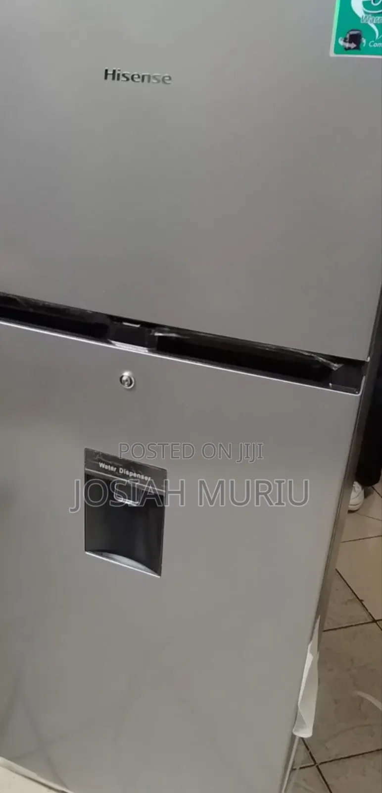Hisense 205 Silver Double Door Refrigerator With Dispenser