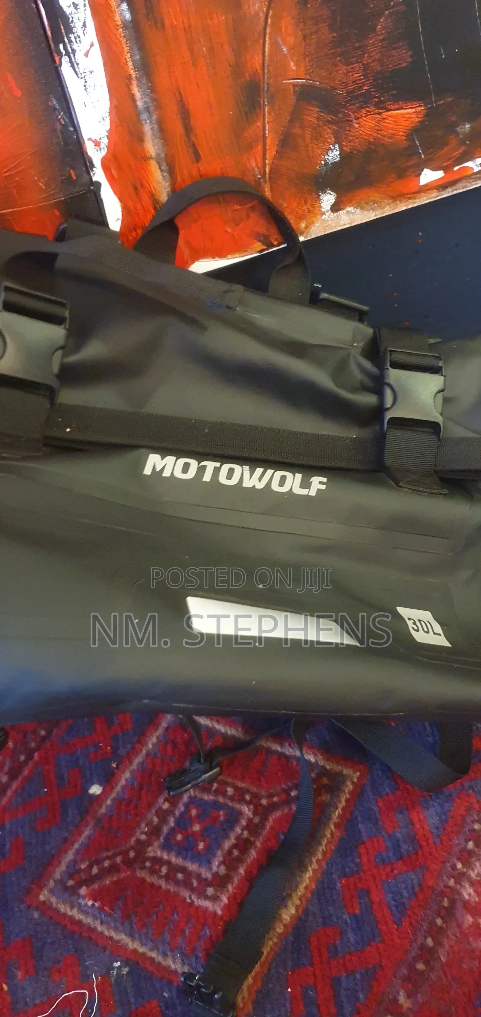 Motorcycle Side Bags, Motowolf 30L Waterproof Bag – Like New