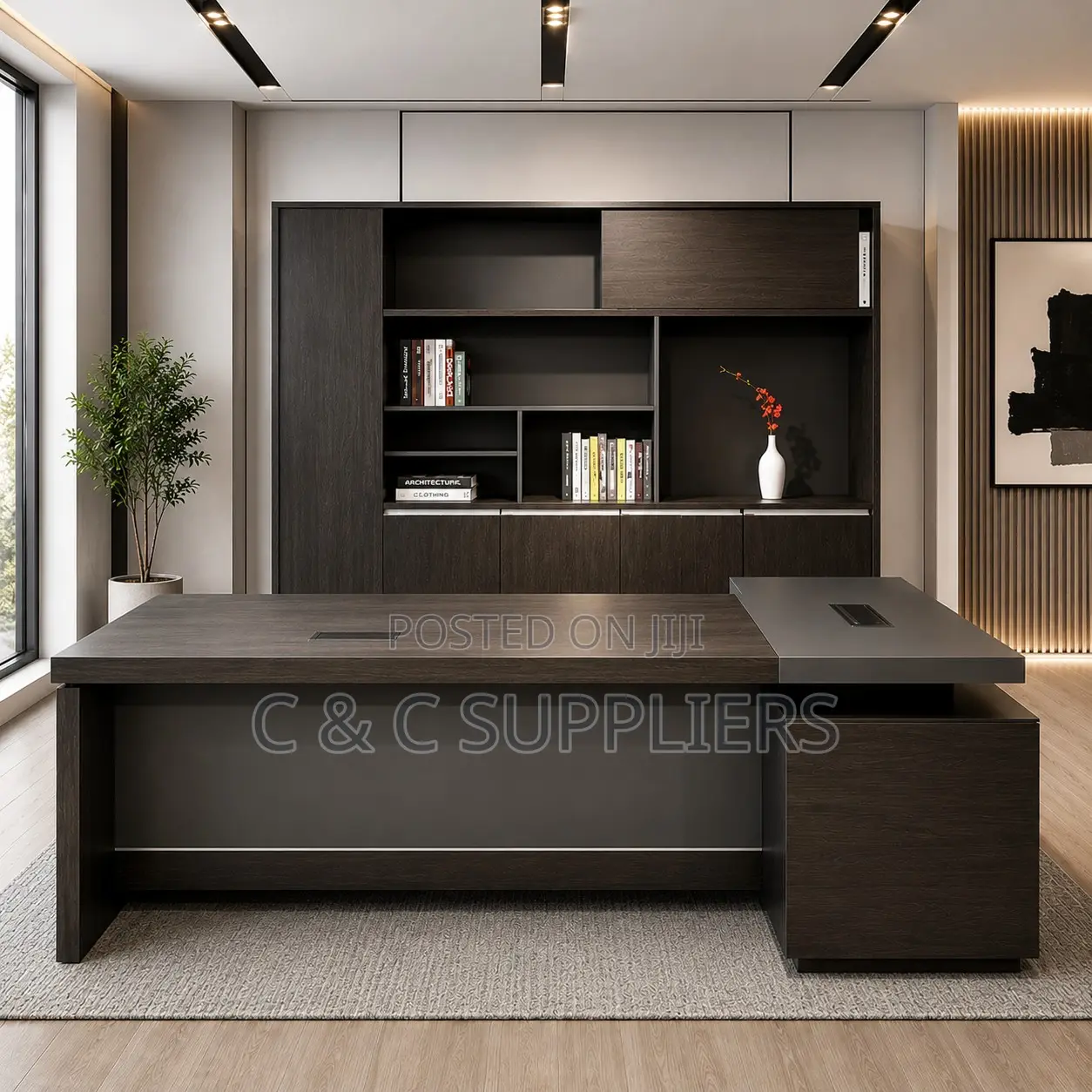 Executive Wooden CEO Table-1800mm