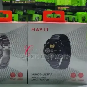 Havit M9030 Ultra *Metallic AMOLED* Wireless Charging Smart Watch