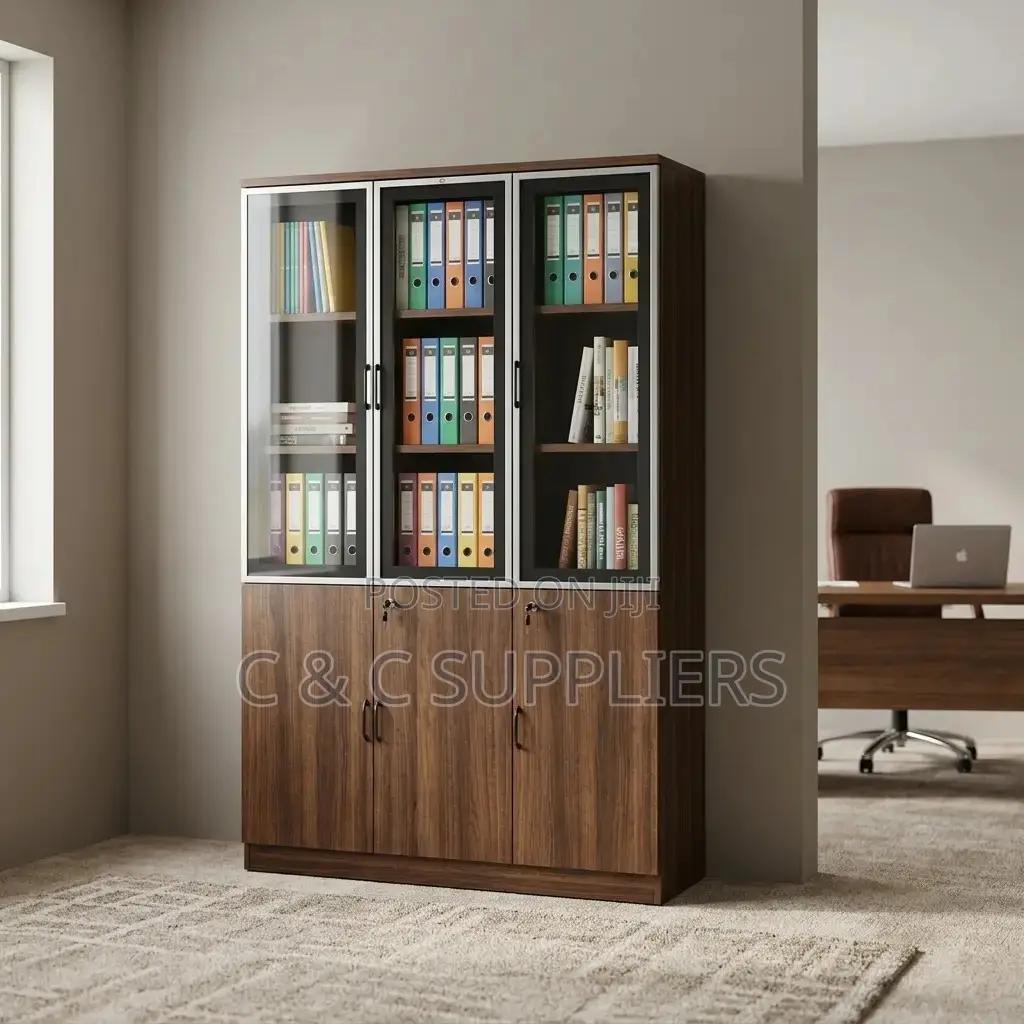 3-Door's Executive Wooden Cabinet