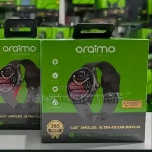 Oraimo Nova 2R Lite With Amoled Anti Scratch Panda Glass Smartwatch