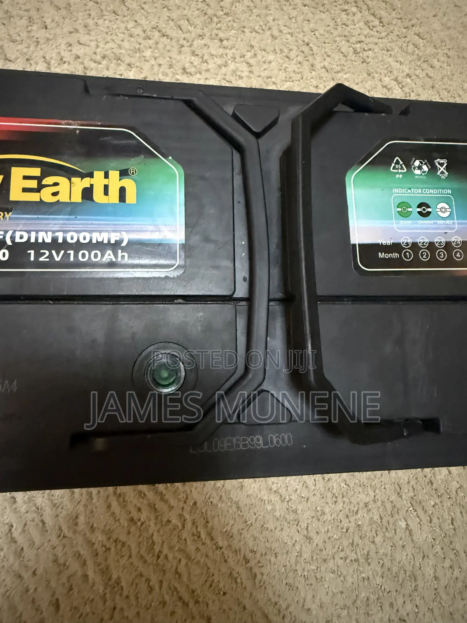 Din100 Car Battery