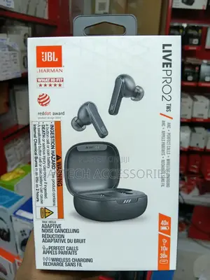 JBL Live Pro 2 Noise-Canceling True Wireless Earphones