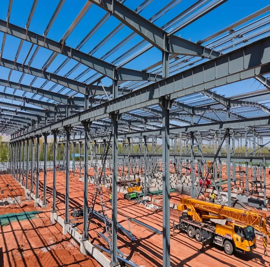 Heavy-Duty Steel Structure Frame Constructions