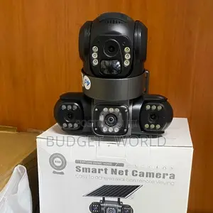 4G Triple Camera Solar CCTV With 360° Full HD Outdoor Surveillance
