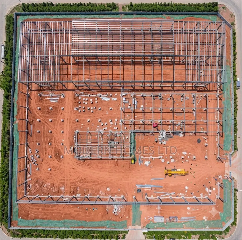 Heavy-Duty Steel Structure Frame Constructions