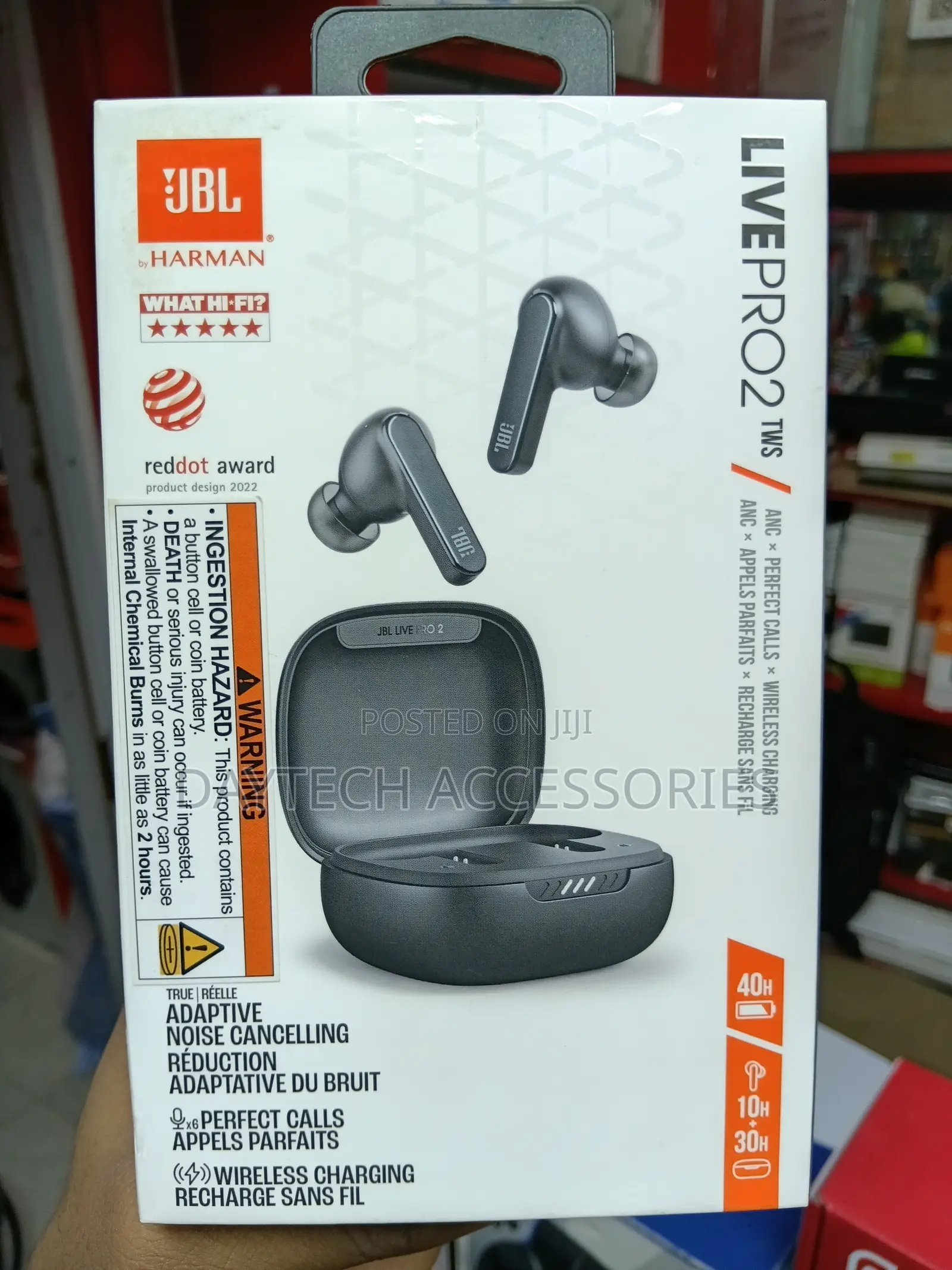JBL Live Pro 2 TWS Supreme Noise-Cancelling Earbuds