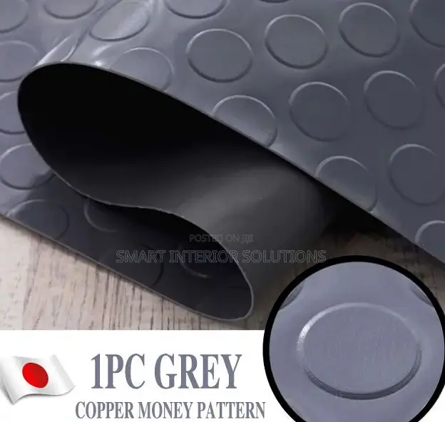 Entryway Rubber Coin Carpet