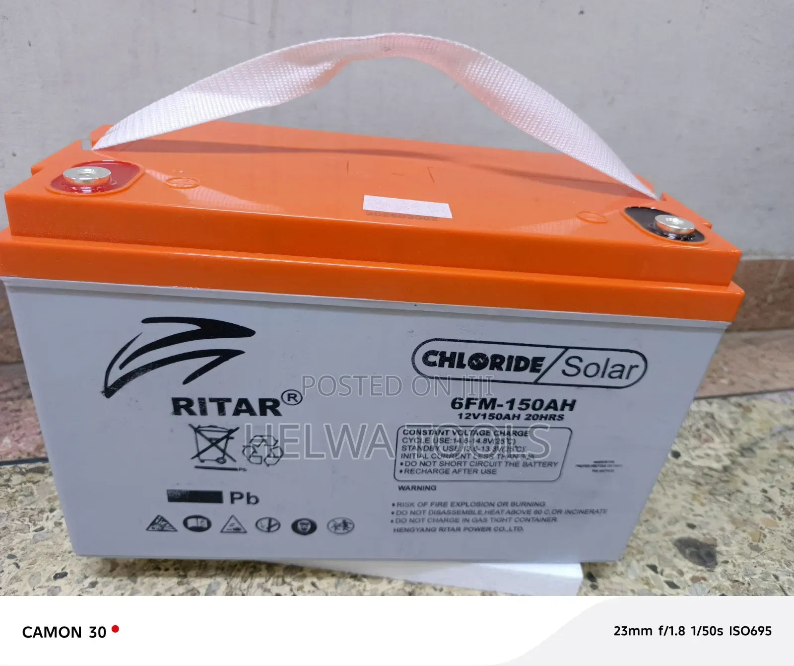 150Ah Free Maintenance Solar Battery
