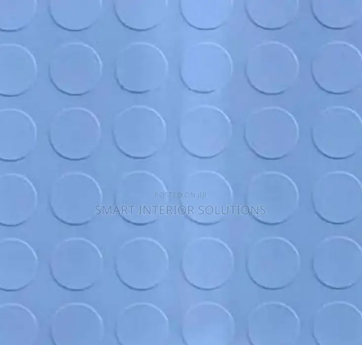 Washable Rubber Coin Carpet