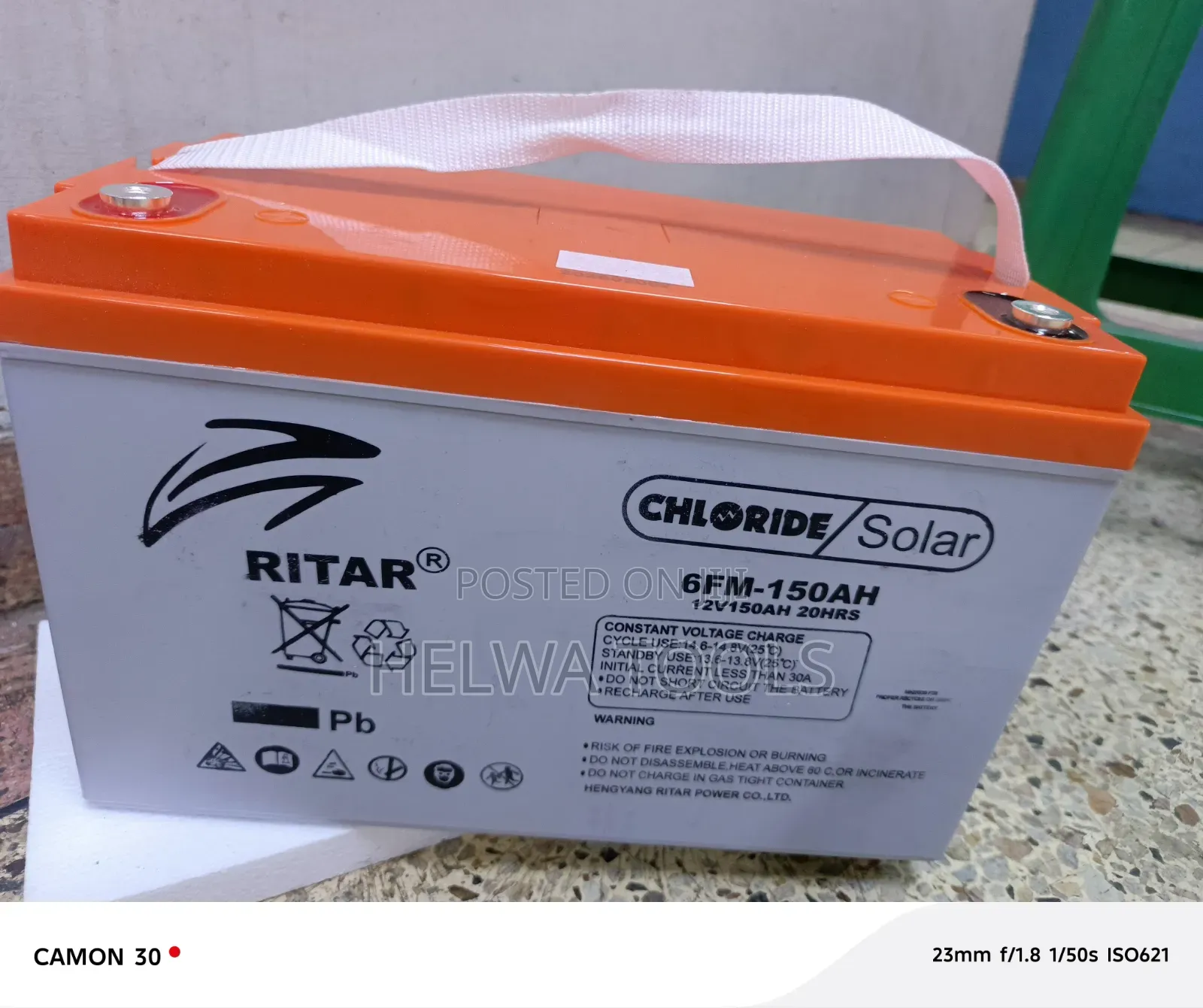 150Ah Free Maintenance Solar Battery