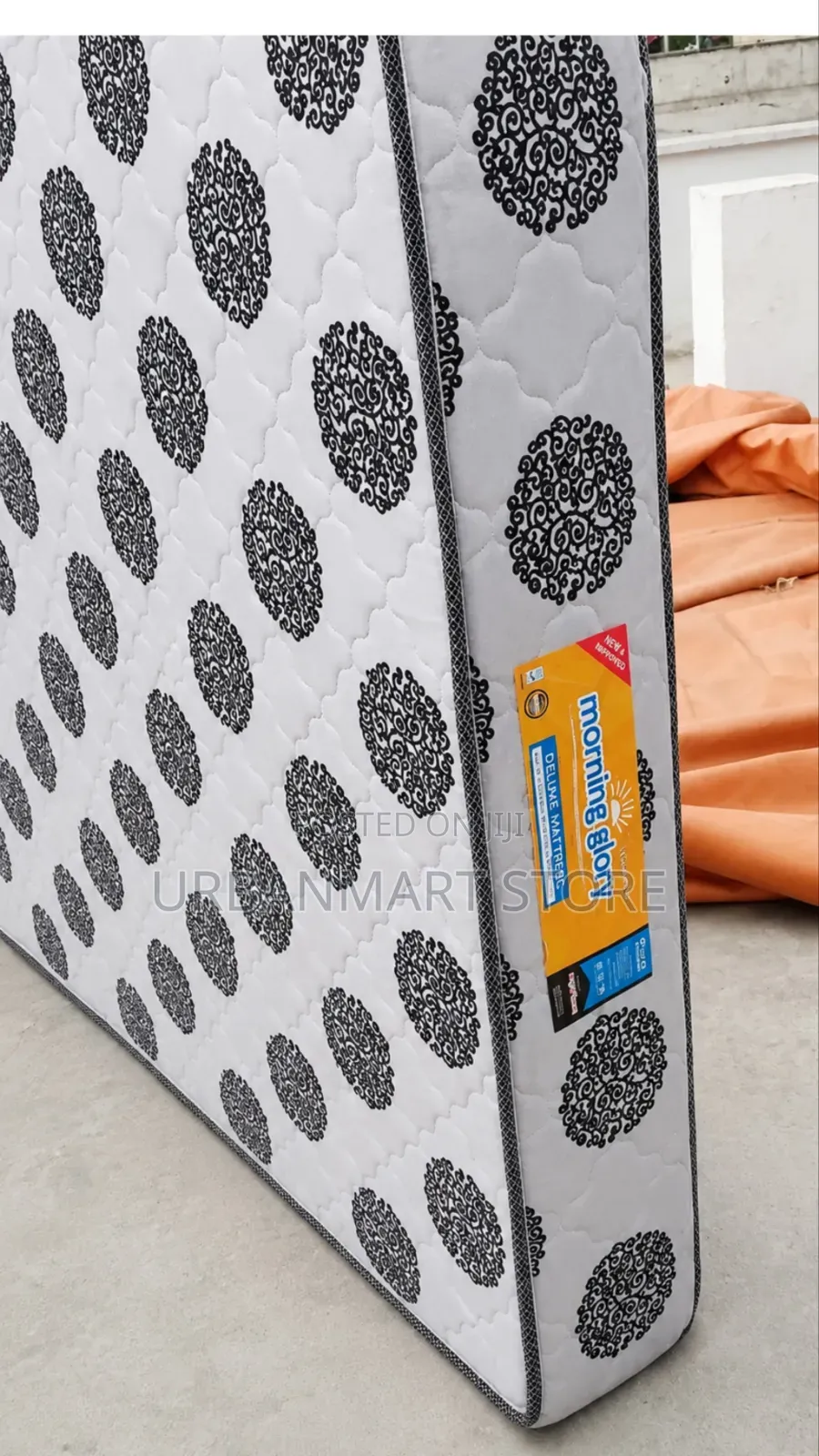 Morning Glory Foam Branded Mattress 10 Inches, 5 by 6 Quilted