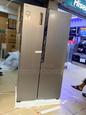 LG GC-FB507PQAM Side by Side Fridge, 519 L - Multi Air Flow,