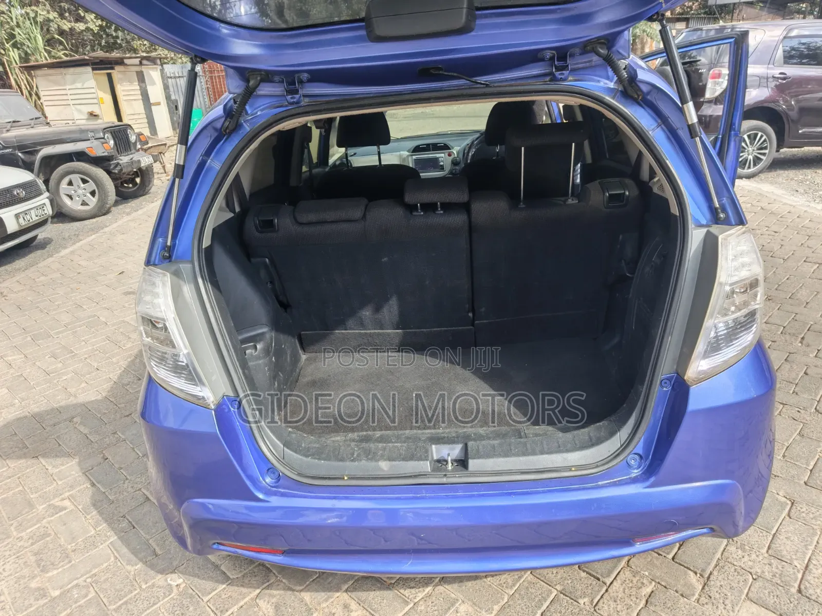 Honda Fit 2012 Blue