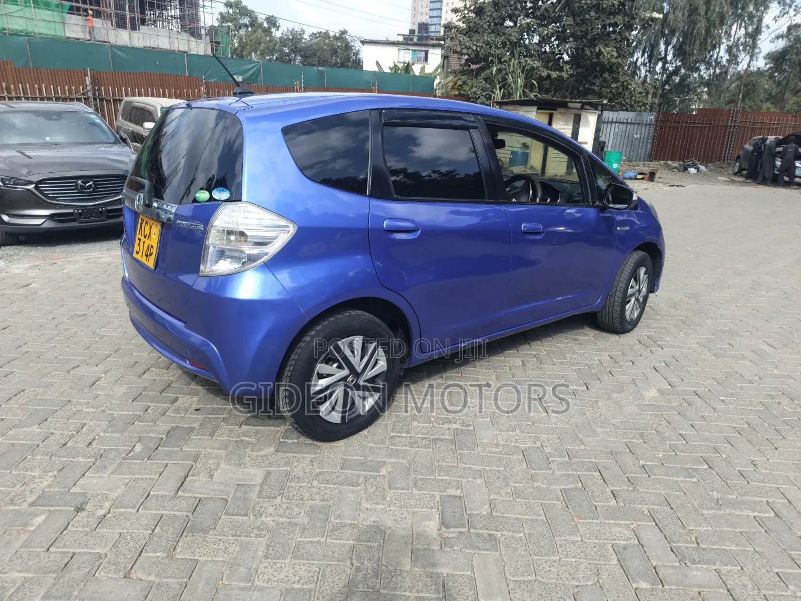 Honda Fit 2012 Blue