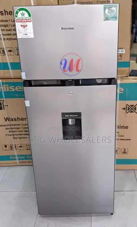 Hisense 205 Litres Double Door Refrigerator With Dispenser at 