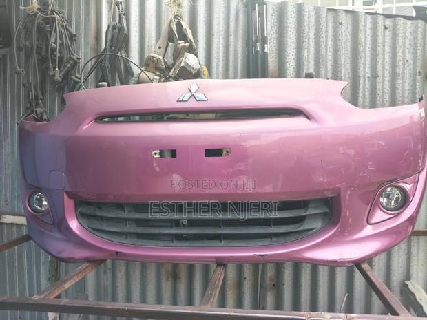 Mitsubishi Mirage 2013-2015 Front Bumper - thumbnail 2