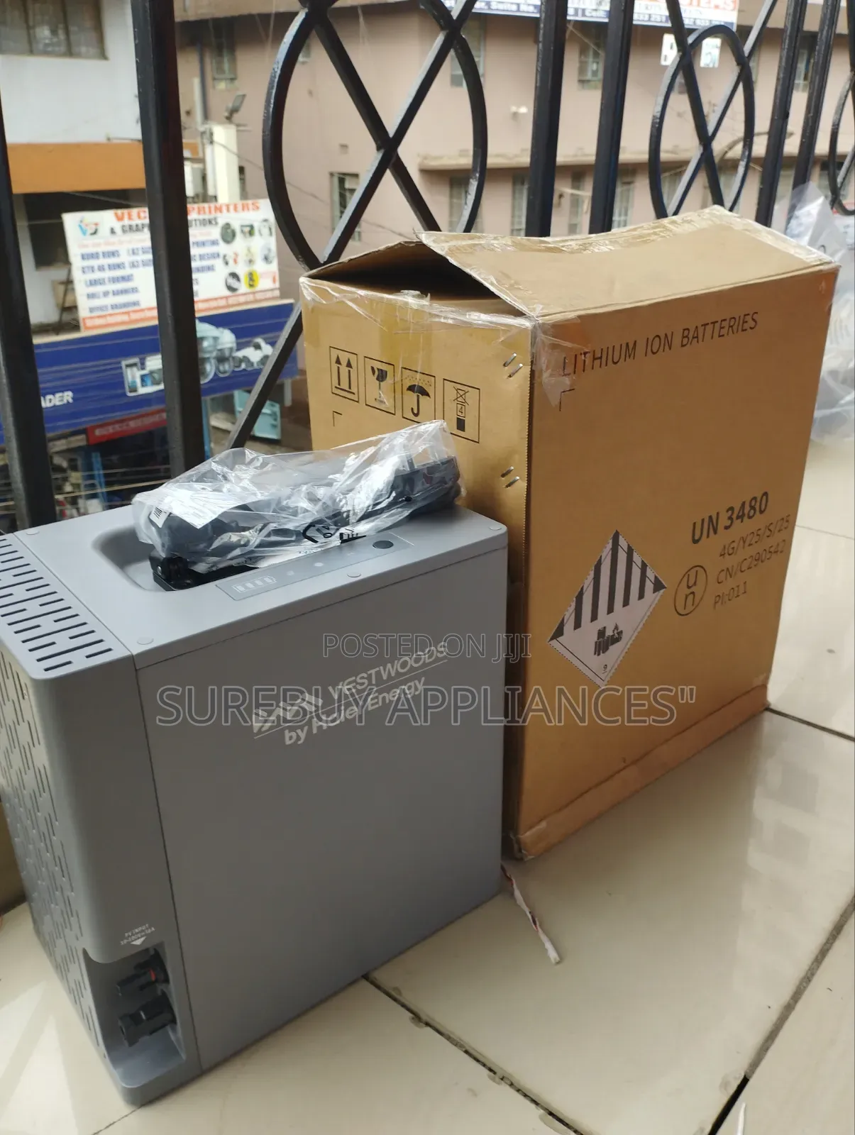 Vestwood 2kW LiFePO4 Battery Haier | Solar Inverter Backup System*