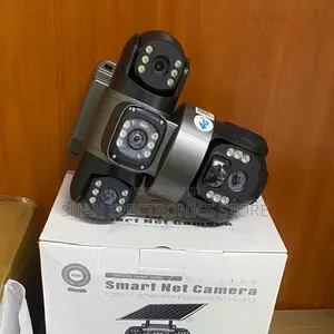 Surveillance Outdoor V380 Pro 12MP 4g Solar Triple Lens CCTV Cam