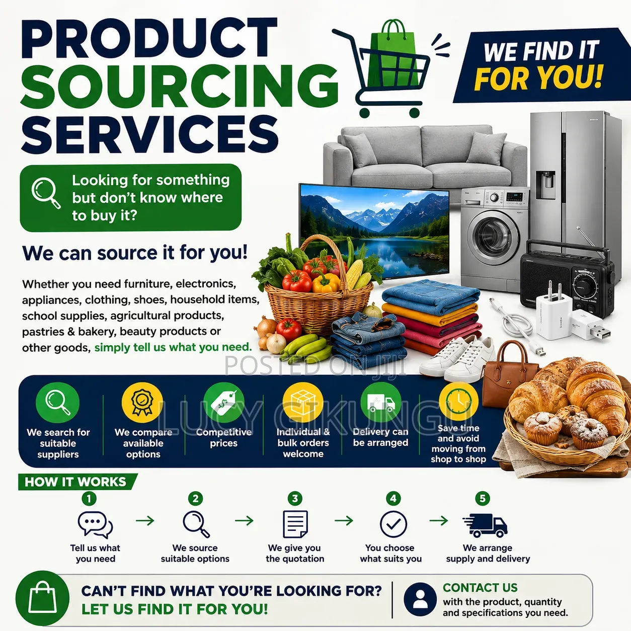 Product Sourcing Procurement Services