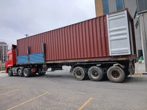 Road Freight- Truck Transport on Hand