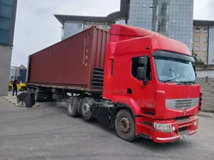 Road Freight- Truck Transport on Hand