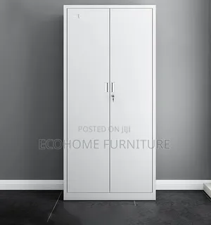 Cabinet: 2 Door Filing Cabinet Lockable With Adjustable