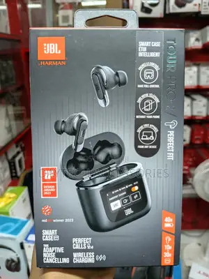 JBL Tour Pro 2 Noise-Canceling True Wireless in-Ear Earbuds - Black