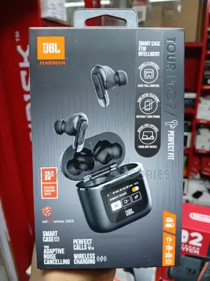 JBL Tour Pro 2 Noise-Canceling True Wireless in-Ear Earbuds - Black