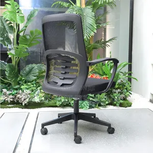 Office Chair: Mid-Back Ergonomic Chair
