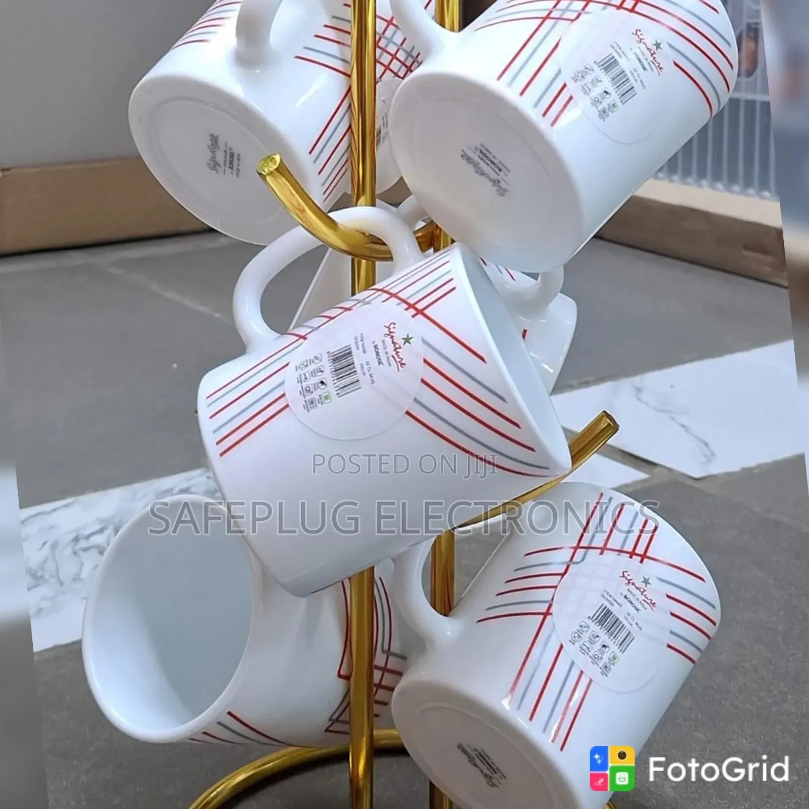 Signature 6-Piece Mug Set – Stylish Durable Coffee Cups