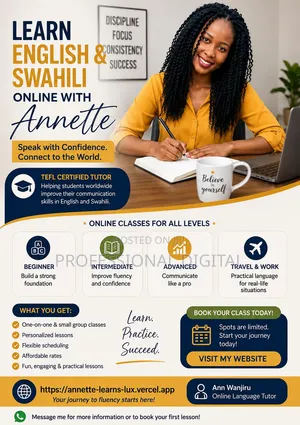 Online Swahili English Lessons for Beginners